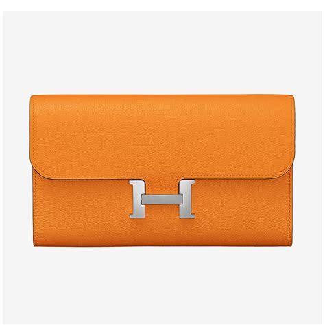 hermes ladies long wallet|hermes wallet price.